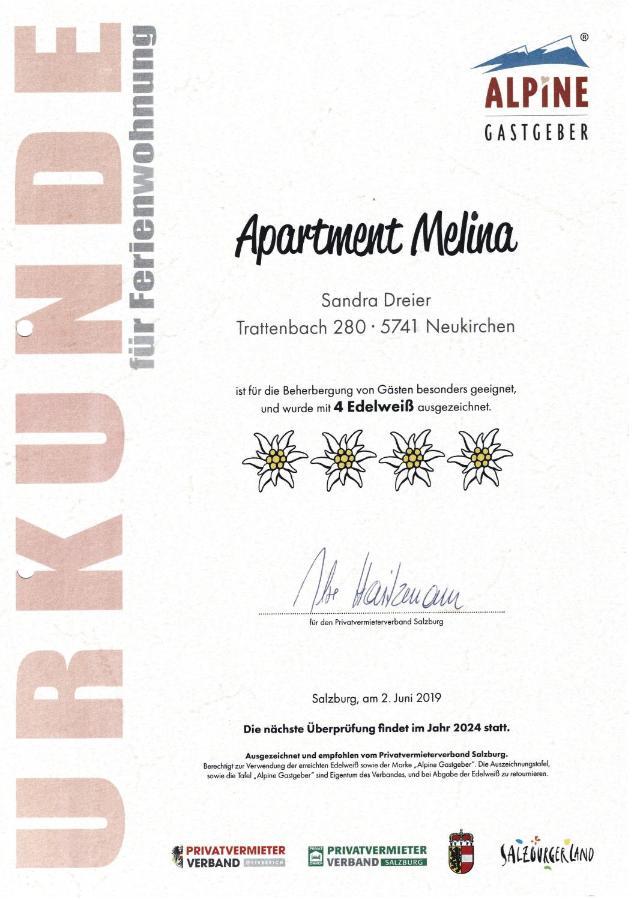 Apartment Melina Neukirchen am Grossvenediger Exterior foto